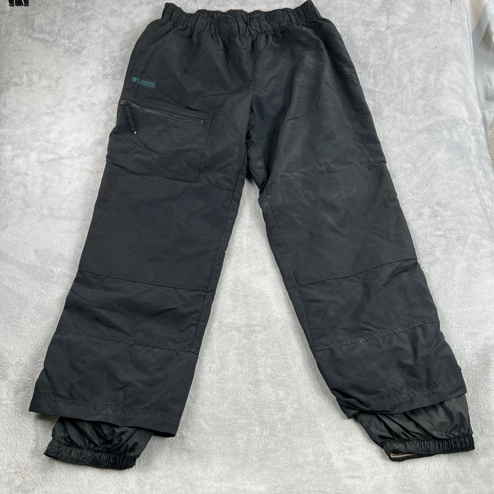 Columbia Insulated Snow Pants M Black Men Ski Snowboard Gorpcore Winter